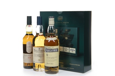 Lot 159 - THE CLASSIC MALTS COLLECTION (3x20CL)