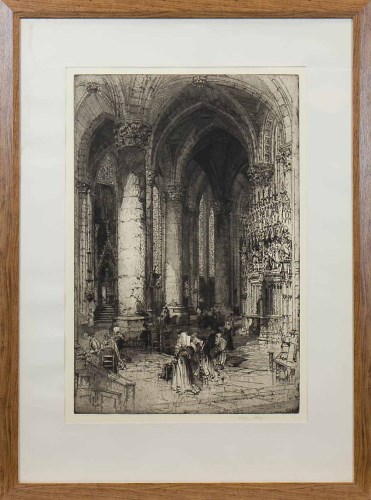 Lot 1606 - HEDLEY FITTON (BRITISH 1859-1929), LOGGIA DEI...