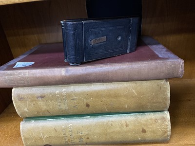 Lot 380 - A VINTAGE CAMERA AND THREE BOOKS