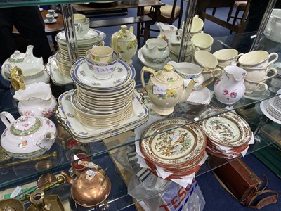 Lot 363 - A ROYAL DOULTON 'ALBANY' PART TEA SERVICE AND OTHER TEA WARE