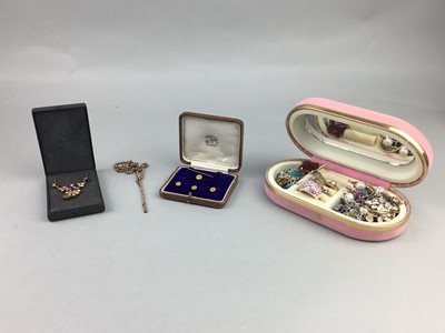 Lot 44 - A LOT OF COSTUME AND OTHER JEWELLERY