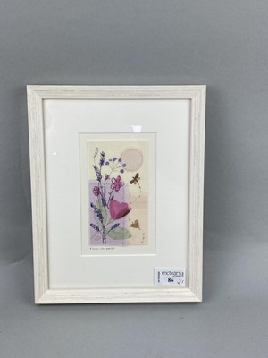Lot 86 - A PAIR OF EMBROIDERIES BY FIONA CAMPBELL