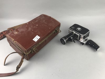 Lot 391 - A BOLEX ZOOM REFLEX CAMERA IN FITTED CARRY CASE