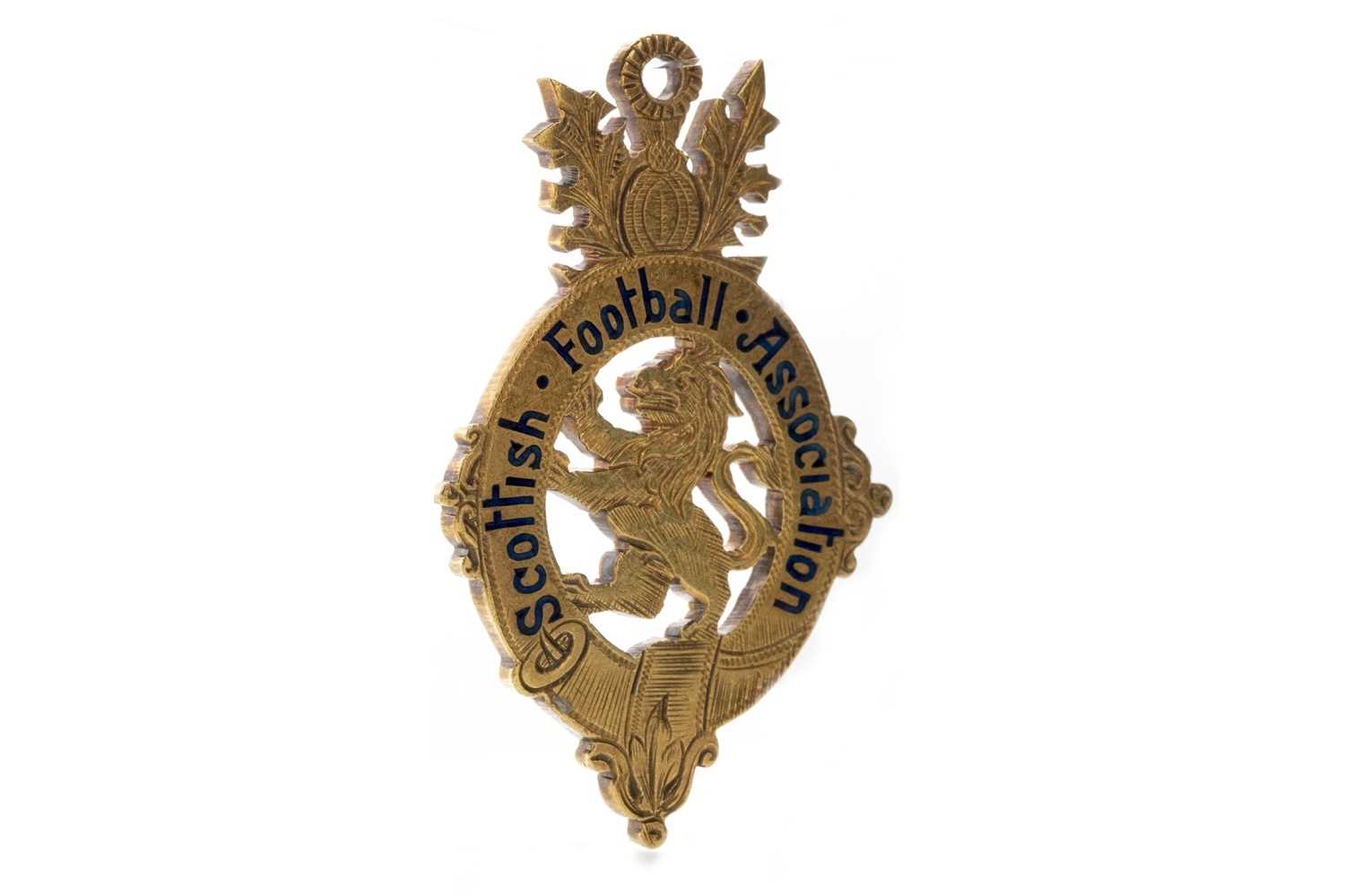 Lot 1722 - JIMMY MCMENEMY - HIS SCOTTISH FOOTBALL ASSOCIATION CHALLENGE CUP GOLD MEDAL 1904