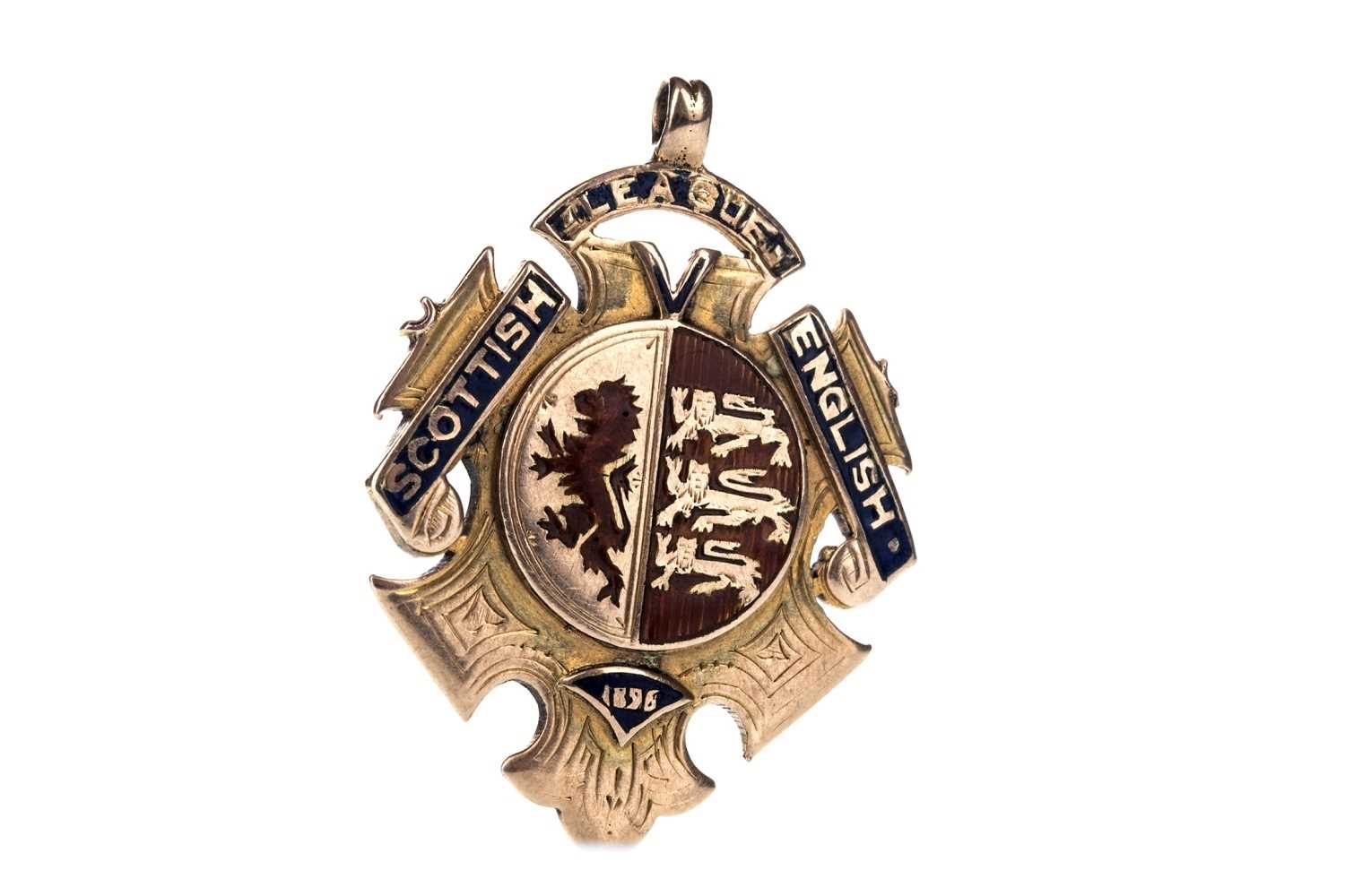 Lot 1733 - A SCOTTISH ENGLISH LEAGUE MEDAL AWARDED TO DAN DOYLE 1896