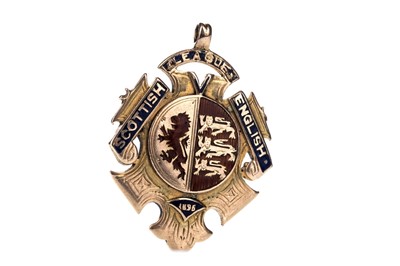 Lot 1733 - A SCOTTISH ENGLISH LEAGUE MEDAL AWARDED TO DAN DOYLE 1896