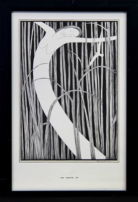 Lot 688 - DANCE, A LITHOGRAPH BY HANNAH FRANK