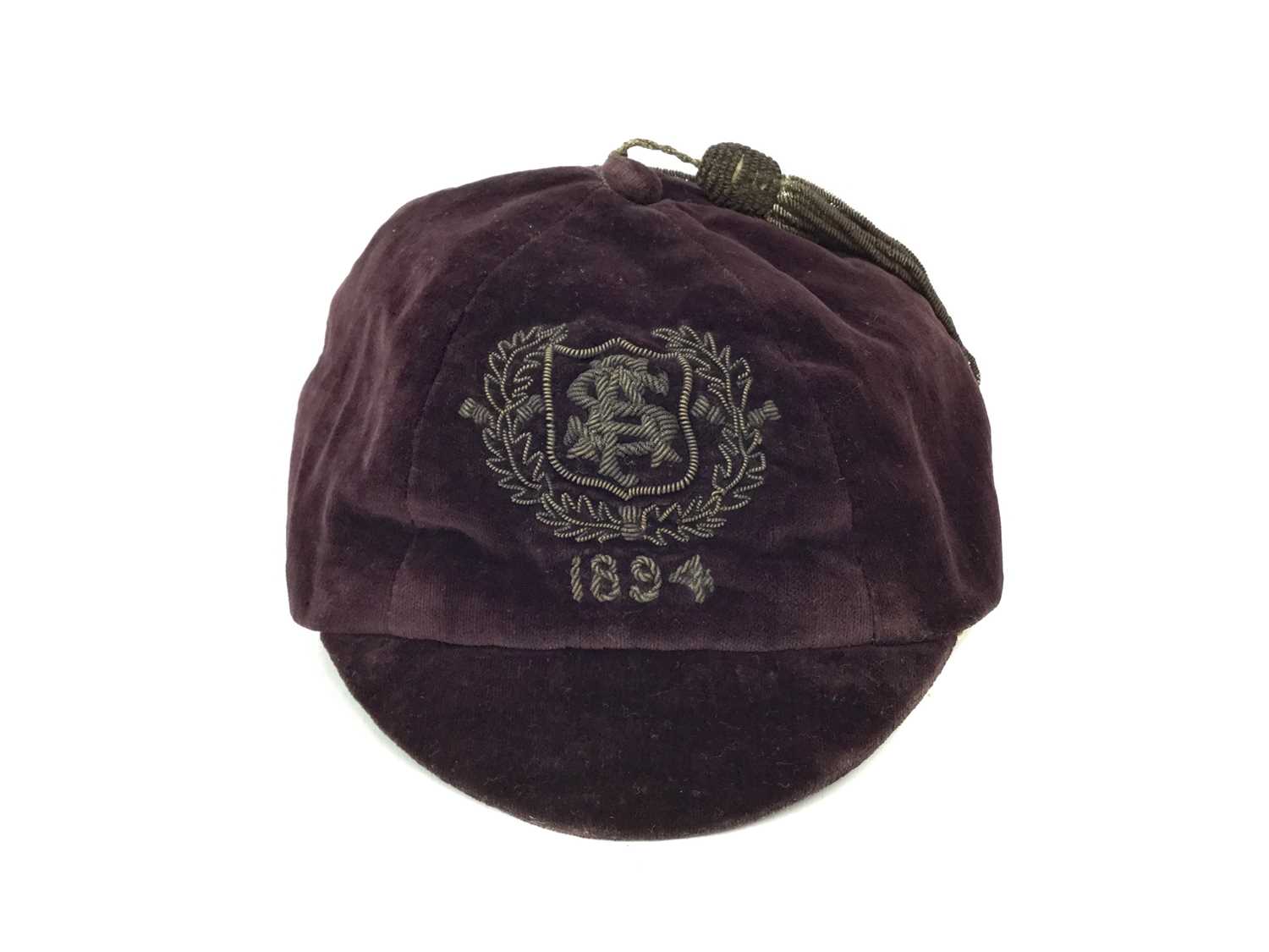 Lot 1705 - A LATE 19TH CENTURY SCOTTISH FOOTBALL ASSOCIATION FOOTBALL CAP