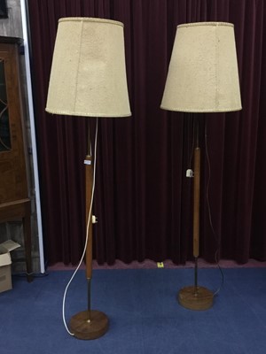 Lot 427 - A PAIR OF RETRO STANDARD LAMPS