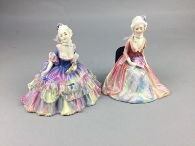 Lot 199 - A LOT OF TWO ROYAL DOULTON FIGURES