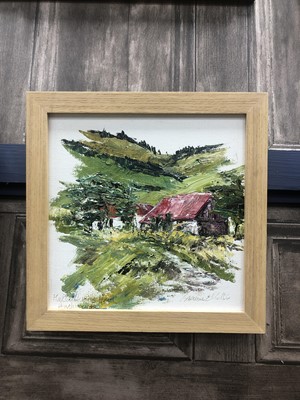 Lot 76 - PAIR OF ACRYLICS BY J BERRY WIGHTMAN, AND ANOTHER PAINTING