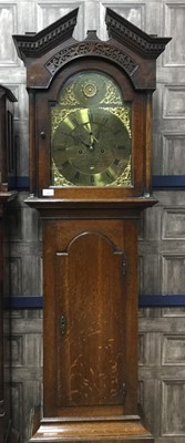 Lot 1131 - AN EARLY 19TH CENTURY LONGCASE CLOCK