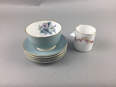 Lot 436 - A ROYAL WORCESTER 'WOODLANDS' COFFEE SERVICE AND A TUSCAN PART COFFEE SERVICE