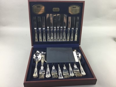 Lot 449 - A CANTEEN OF VINERS 'KINGSROYALE' CUTLERY