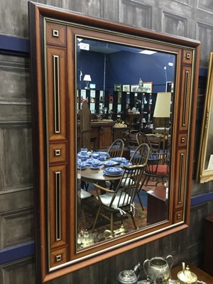 Lot 453 - A MODERN WALL MIRROR