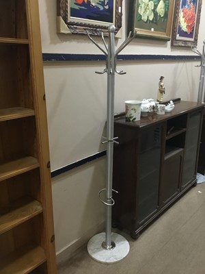 Lot 454 - A LOT OF TWO MODERN CLOAK RACKS