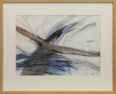 Lot 415A - UNTITLED, A MIXED MEDIA BY MARGARET HUNTER