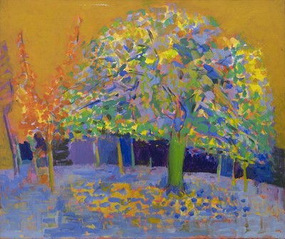 Lot 579 - THE TREE, AN OIL BY PAUL GELL