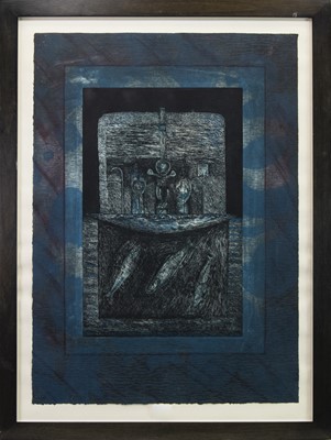 Lot 618 - THE AUTHOR OF THIS IS..., AN ETCHING BY WILL MACLEAN