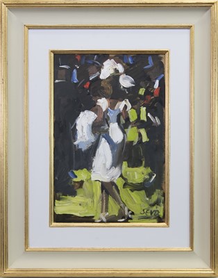 Lot 773 - UNFINISHED WORKS, AN OIL BY SHEREE VALENTINE DAINES