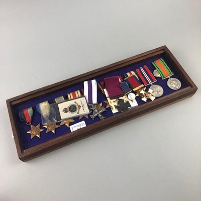 Lot 135 - A GROUP OF WWII MEDALS AND OTHERS
