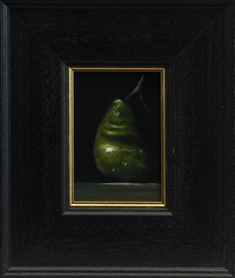 Lot 720 - THE LONELY PEAR, AN OIL BY NATASHA ARNOLD
