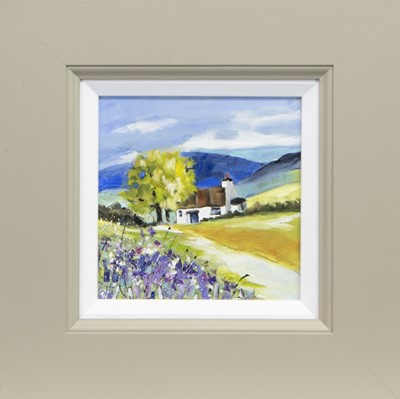 Lot 585 - HOLIDAY HOME, AN OIL BY CAROLINE WEST