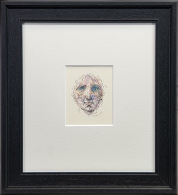 Lot 809 - UNTITLED II, A MIXED MEDIA BY PETER HOWSON
