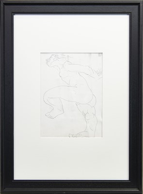 Lot 730 - UNTITLED NUDE SKETCH BY PETER HOWSON