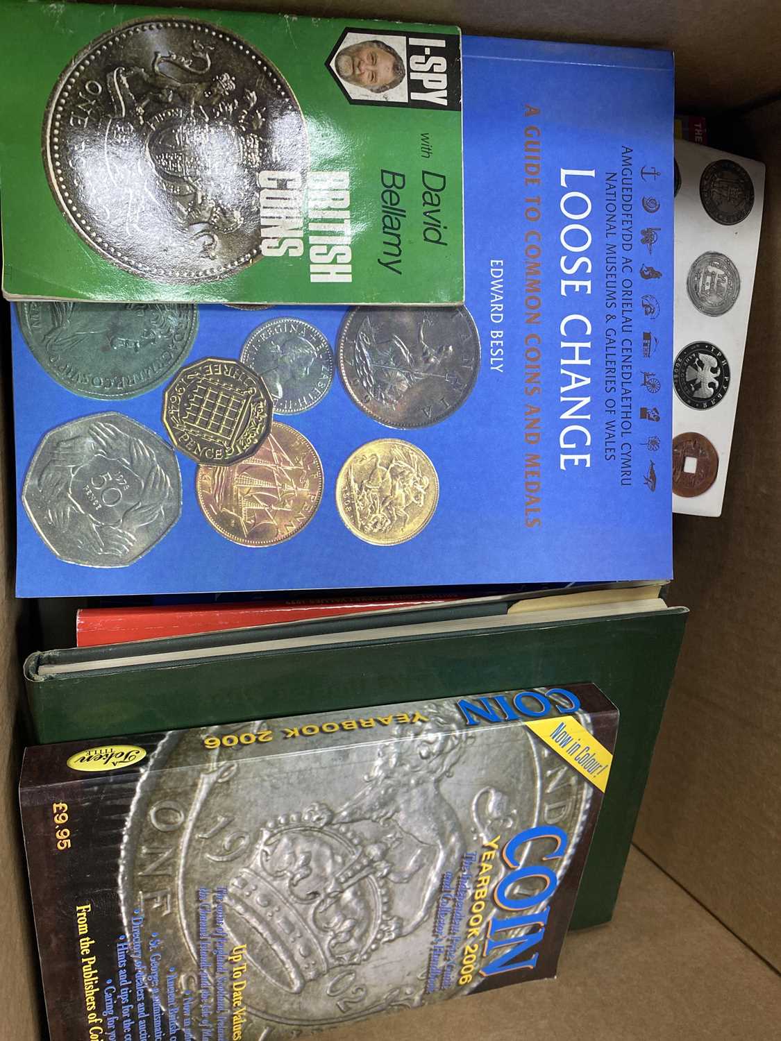 Lot 152 - A LOT OF BOOKS ON COIN COLLECTING