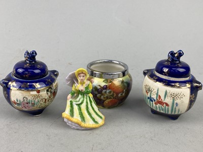Lot 305 - A ROYAL DOULTON FIGURE OF 'ELIZABETH' AND OTHER CERAMICS