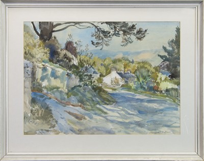 Lot 840 - SUMMER IN ARGYLL, A WATERCOLOUR BY ALEXANDER S BURNS