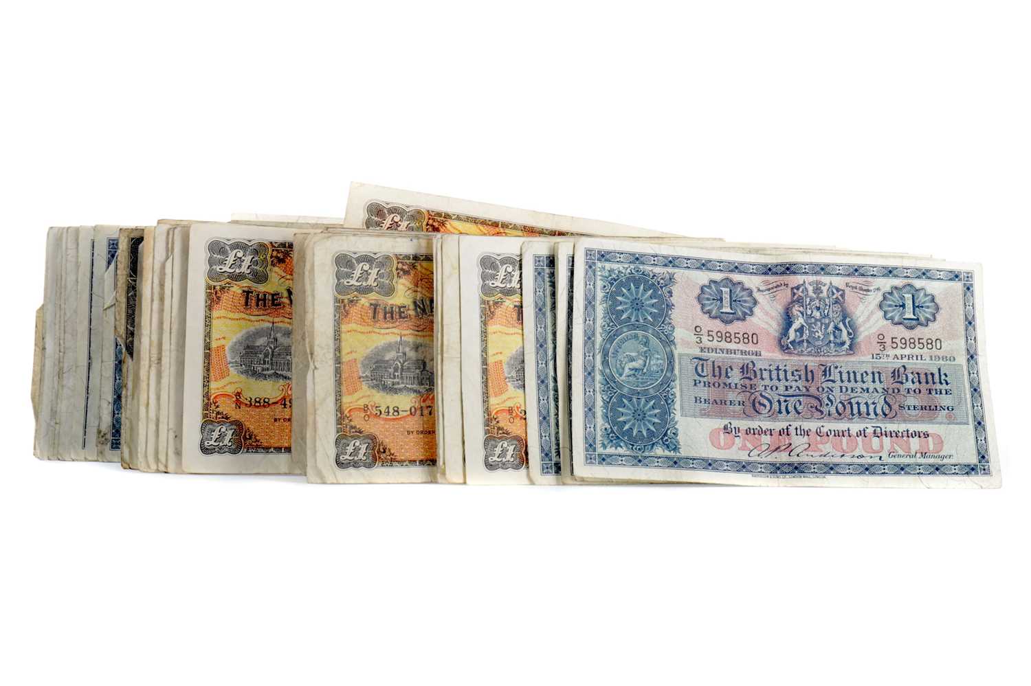 Scottish Notes Collection Lot 20 - A COLLECTION OF SCOTTISH BANKNOTES