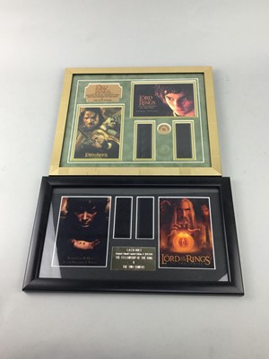 Lot 105 - A LOT OF FILM REELS, INCLUDING THE MATRIX AND HARRY POTTER