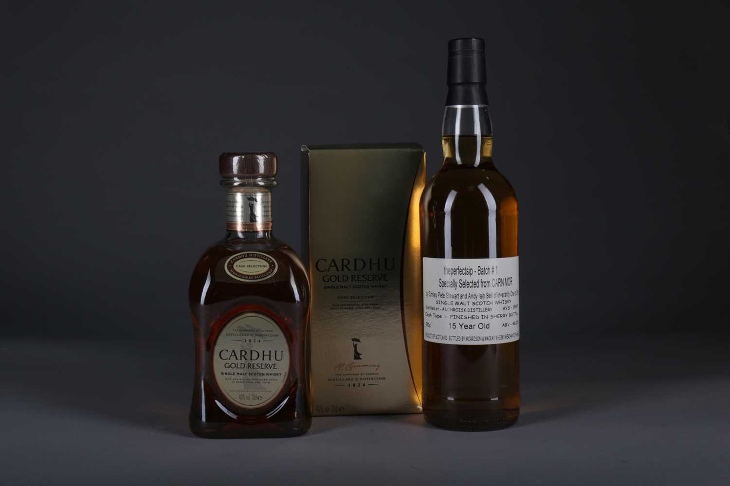 Lot 1212 - AUCHROISK 1997 CARN MOR AND CARDHU GOLD RESERVE