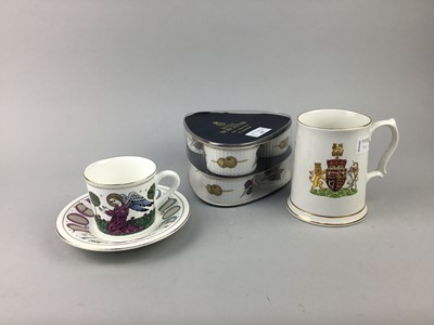 Lot 202 - A SET OF SIX ROYAL WORCESTER RAMEKINS AND OTHERS