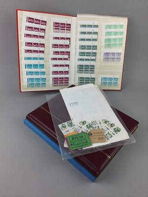 Lot 213 - A LOT OF THREE ALBUMS OF BRITISH STAMPS