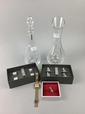 Lot 215 - TWO RESIN STAG FIGURES AND OTHERS