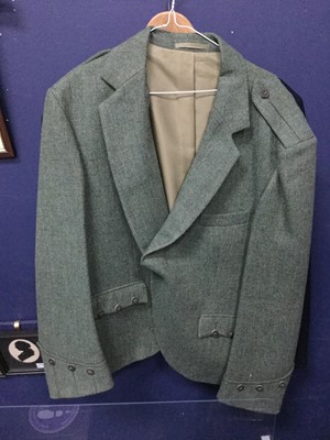 Lot 220 - A LOVAT TWEED KILT JACKET AND ANOTHER