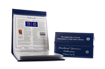 Lot 14 - THE AMERICA STATEHOOD QUARTERS COLLECTION AND COMPLETE JFK UNCIRCULATED HALF DOLLAR COLLECTION