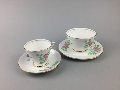 Lot 378 - A ROYAL STAFFORD 'TRUE LOVE' PART TEA SERVICE AND OTHER TEA WARE