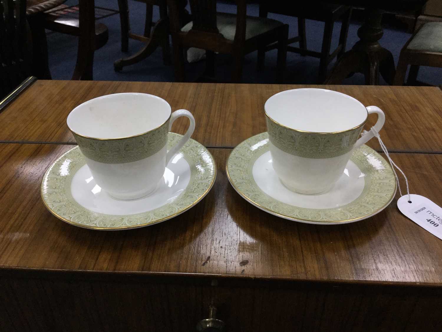 Lot 400 - A ROYAL DOULTON 'SONNET' PART TEA SERVICE AND OTHER TEA WARE