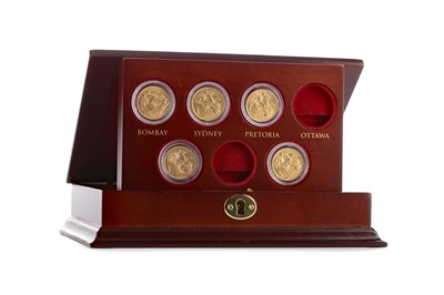Lot 17 - GOLD SOVEREIGNS OF THE EMPIRE COIN SET