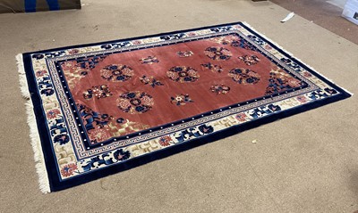 Lot 1379 - A 20TH CENTURY CHINESE RUG