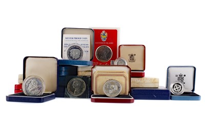 Lot 36 - A COLLECTION OF BRITISH SILVER AND OTHER PROOF COINS