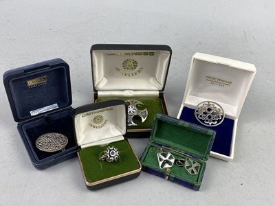 Lot 448 - A COLLECTION OF SILVER JEWELLERY