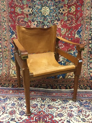 Lot 433 - A MUFTI TEAK ARMCHAIR