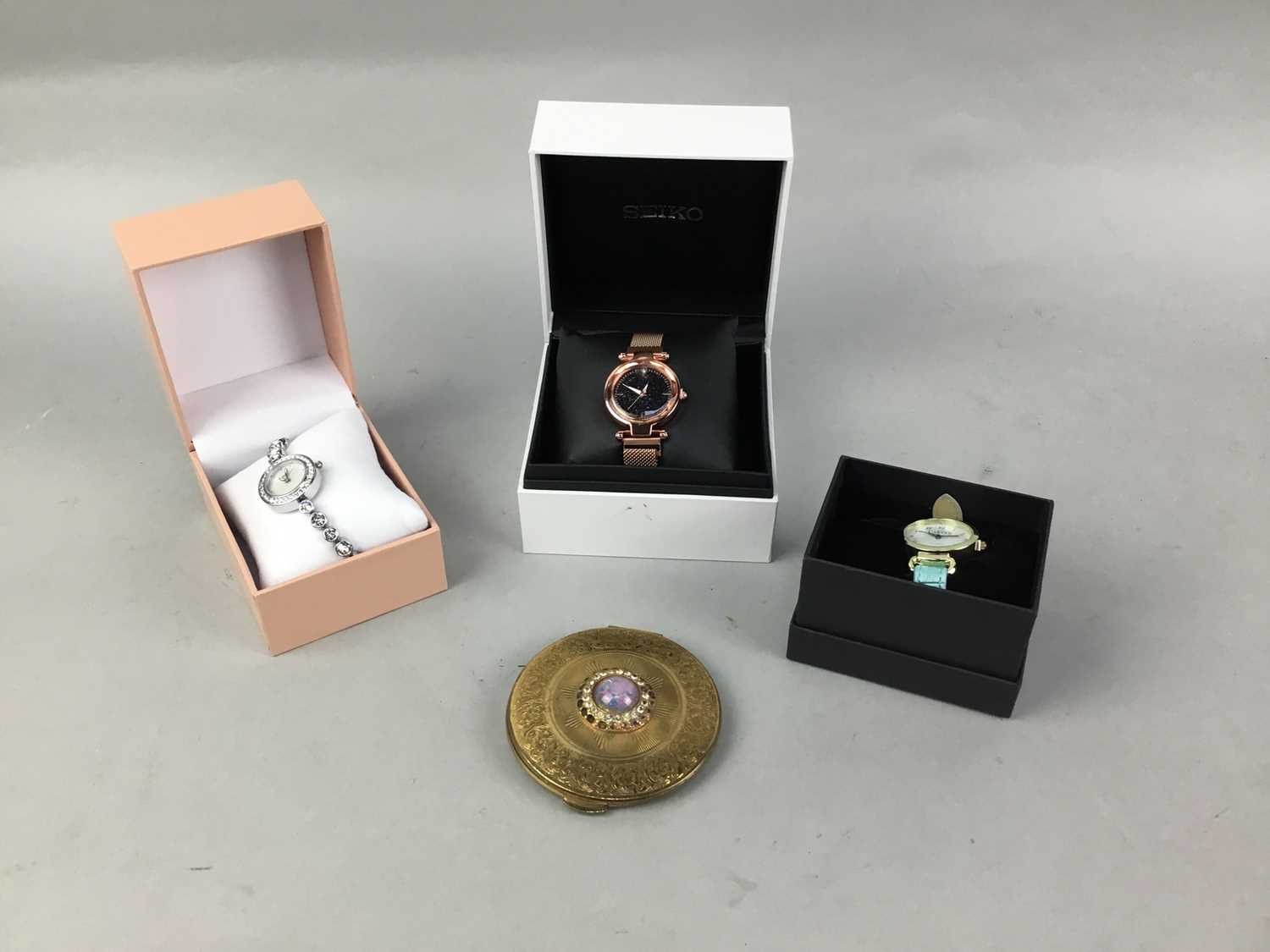Lot 10 - A COLLECTION OF LADY'S FASHION WATCHES