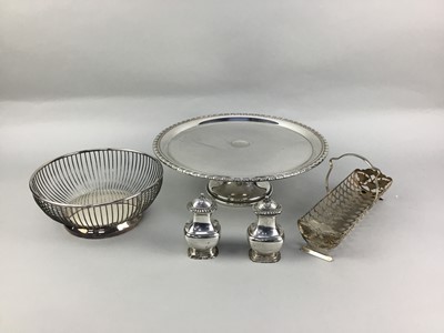 Lot 88 - A LOT OF SILVER PLATED WARE