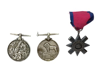 Lot 1437 - A LOT OF TWO VICTORIAN ASHANTI MEDALS ALONG WITH AN EDWARDIAN ONE
